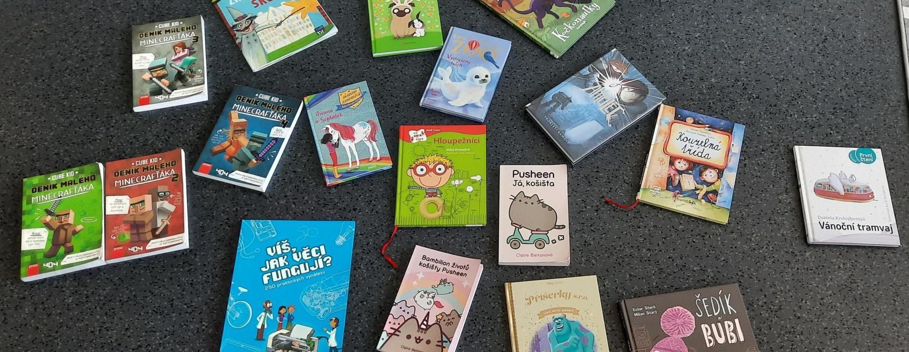 Nad přečtenými knihami (2. C)