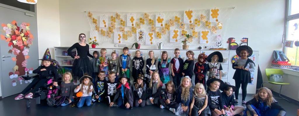 Halloweenské učení (1. B)