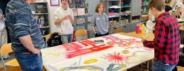 Umění na dotek – malíři a sochaři v naší škole