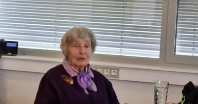 Návštěva RNDr. Michaely Vidlákové, pamětnice židovského ghetta Terezín