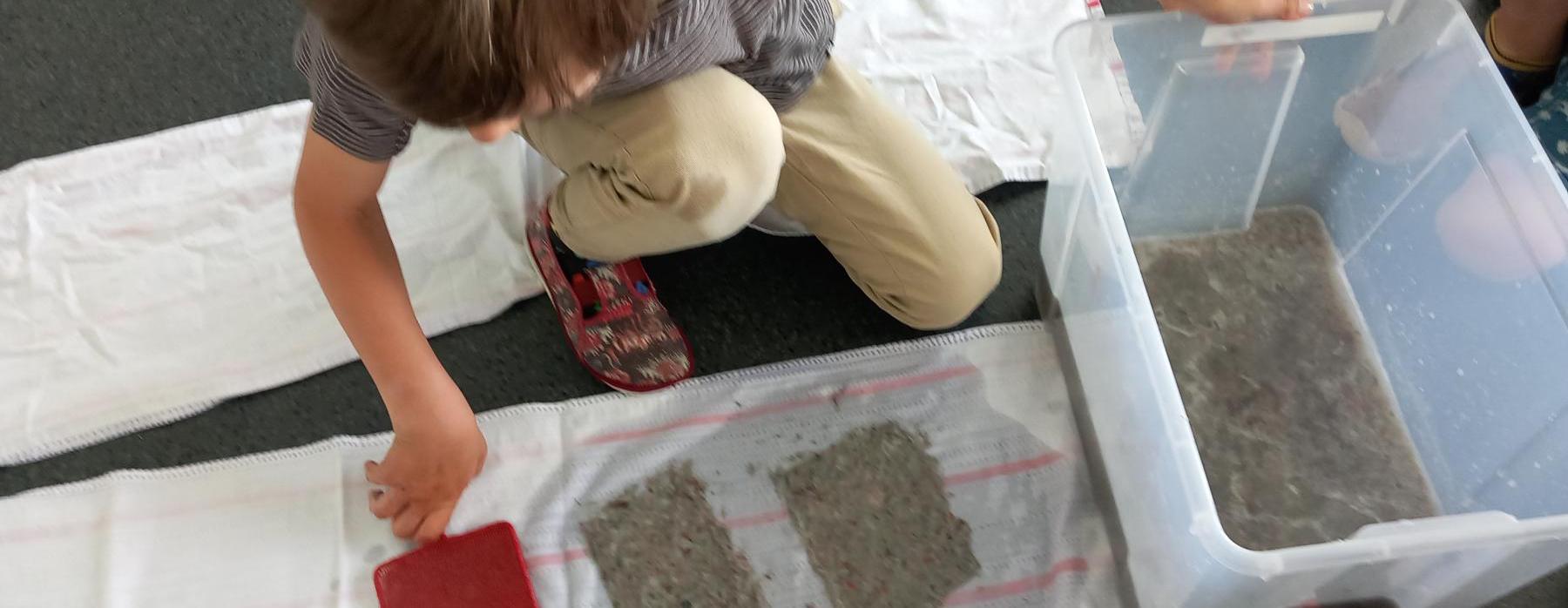 Závěrečný worshop na téma Vývoj písma a tisku (1. C)