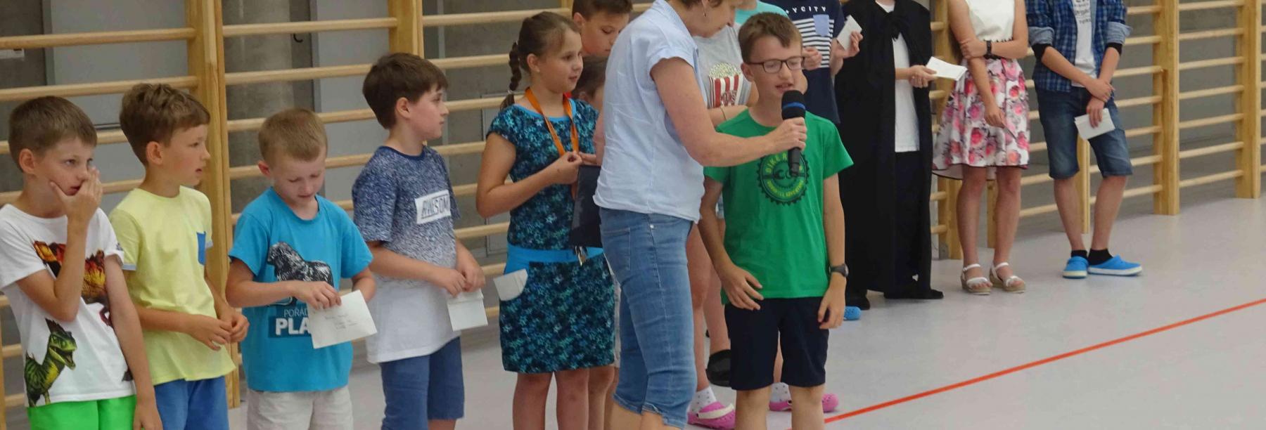 Slavnostní zakončení školního roku a oslava úspěchů za školní rok 2018/2019