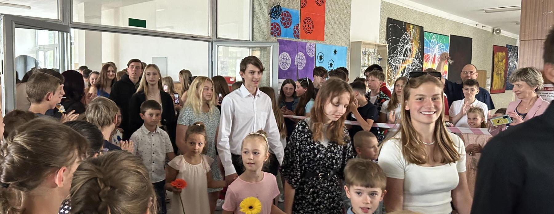 Rozlučka našich deváťáků