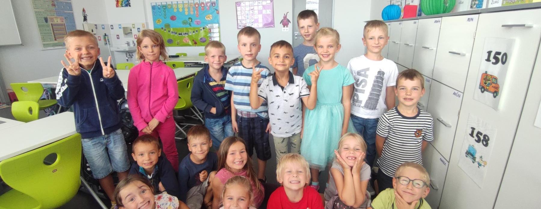 Náš první týden ve škole (1.C)