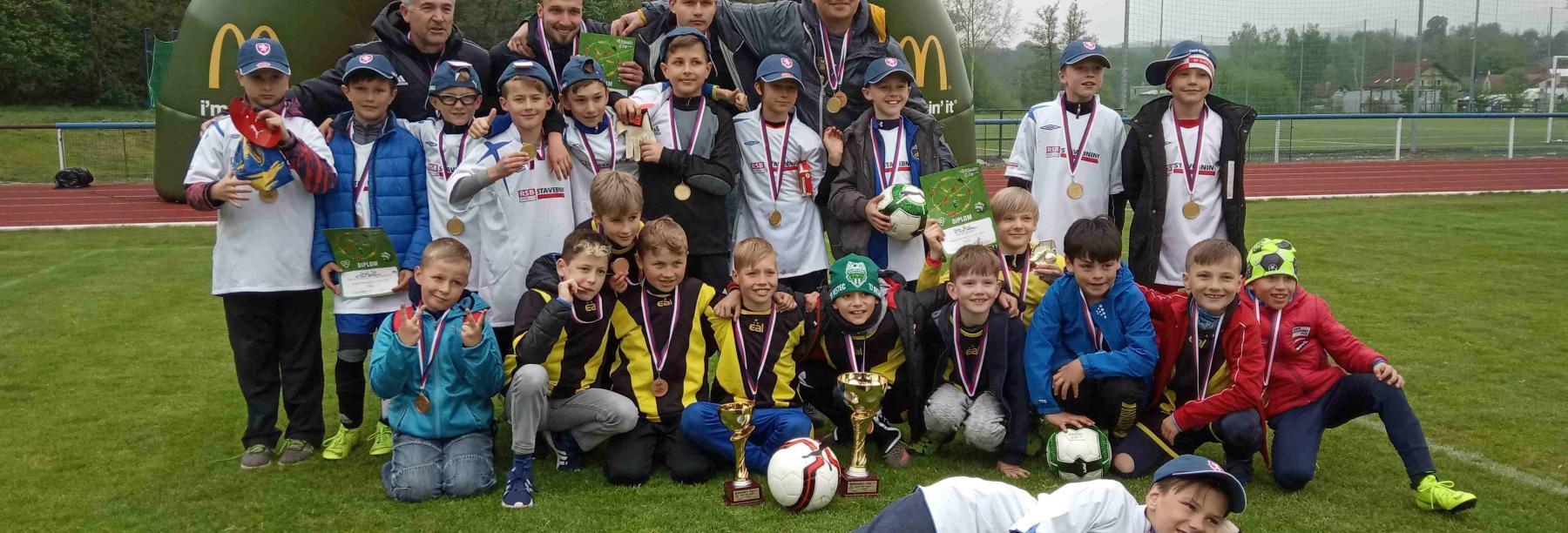 Ohromný úspěch našich žáků v krajském kole McDonald‘s Cupu!