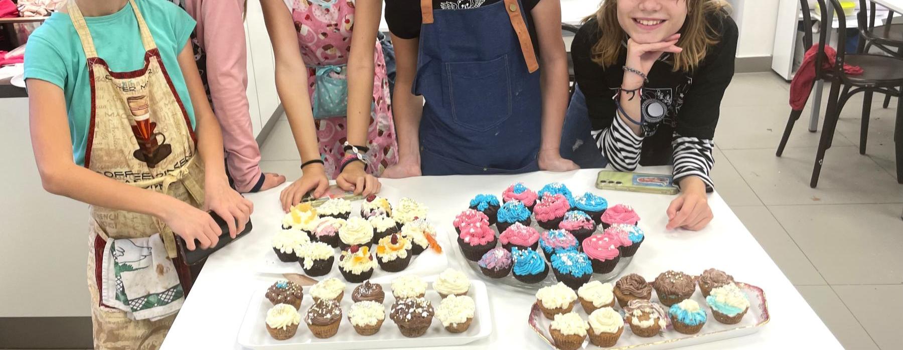 Workshop cupcakes - povedené zdobené dortíky