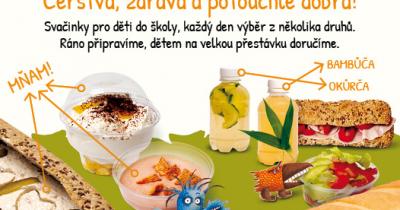 Čerstvé svačiny přímo ve škole!