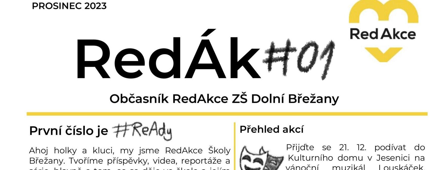 První číslo RedÁku je tady!