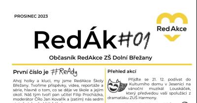 První číslo RedÁku je tady!