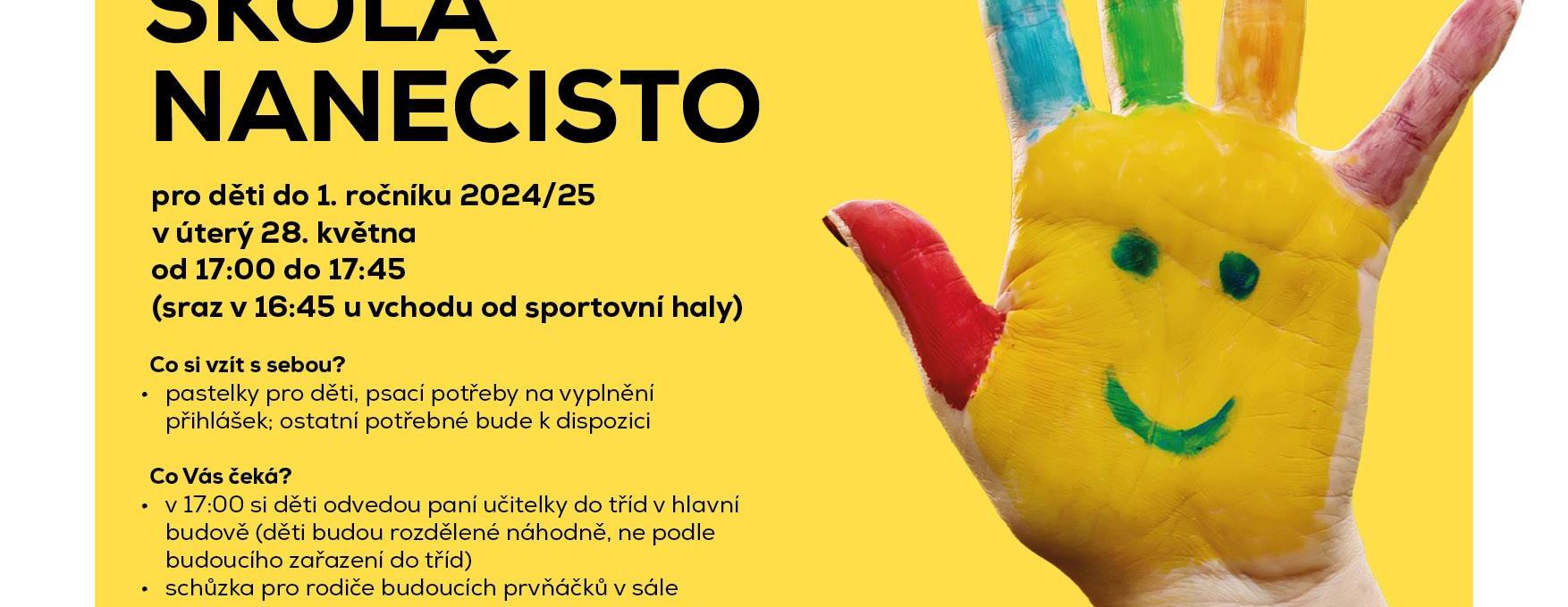 Škola nanečisto pro naše budoucí prvňáčky