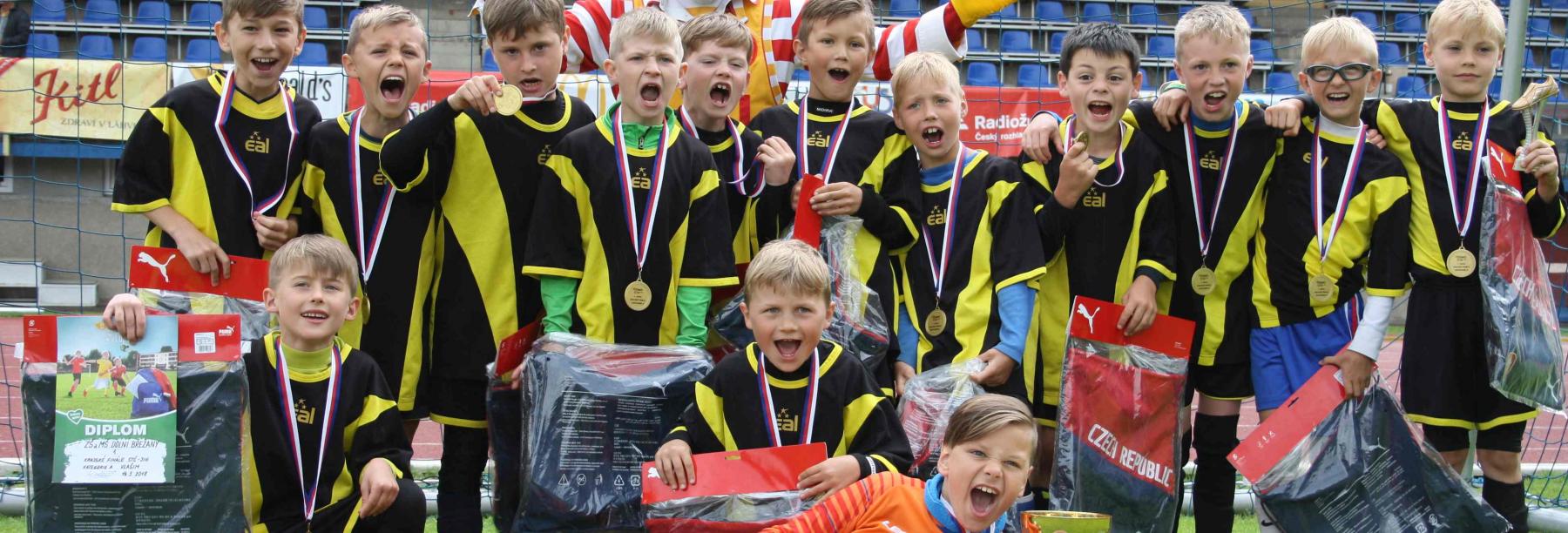 Vyhráli jsme krajské kolo turnaje McDonald’s Cup 2017/2018!