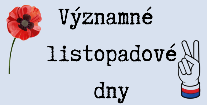 Významné listopadové dny ve školní knihovně