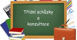 Konzultační hodiny a třídní schůzky v 1. čtvrtletí