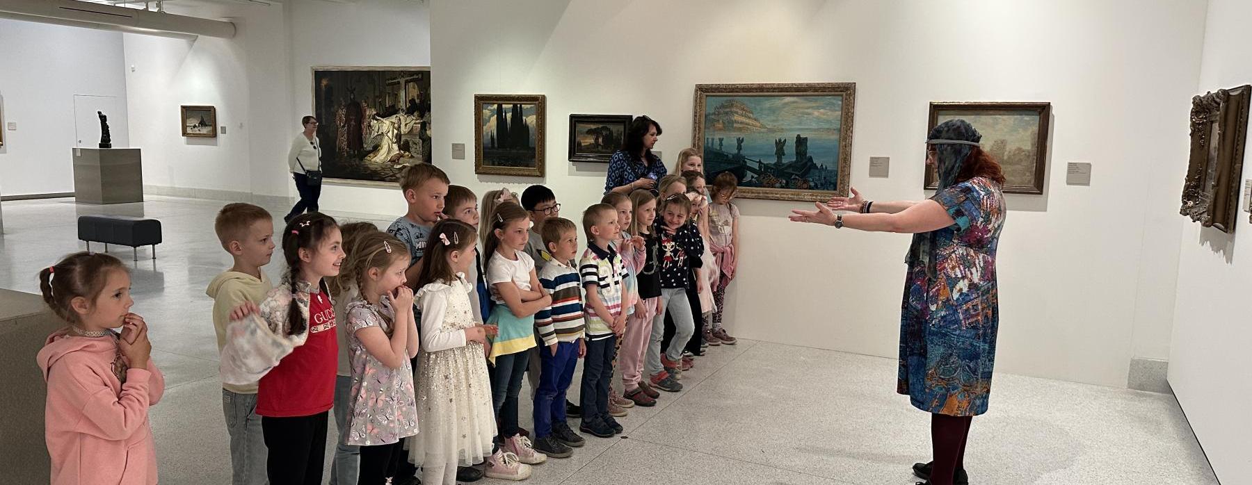 Návštěva galerie - Veletržní palác