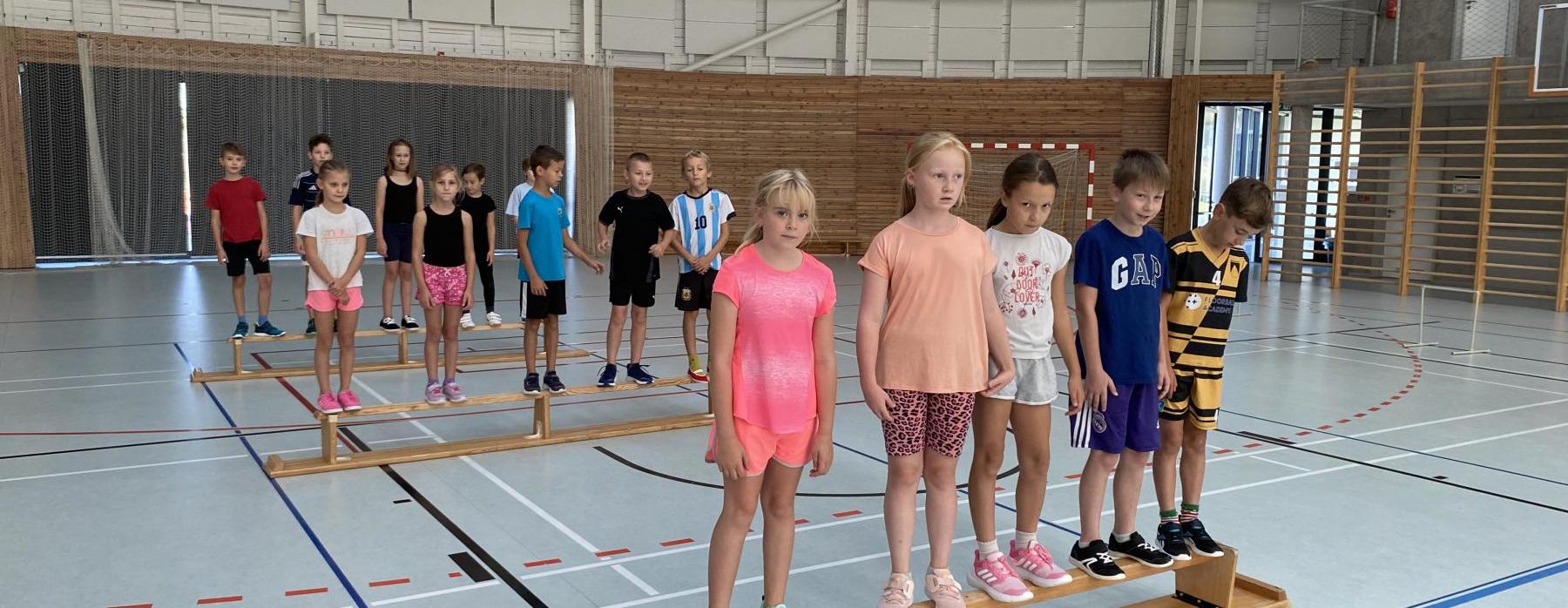 Sportovní sál je celý jen náš