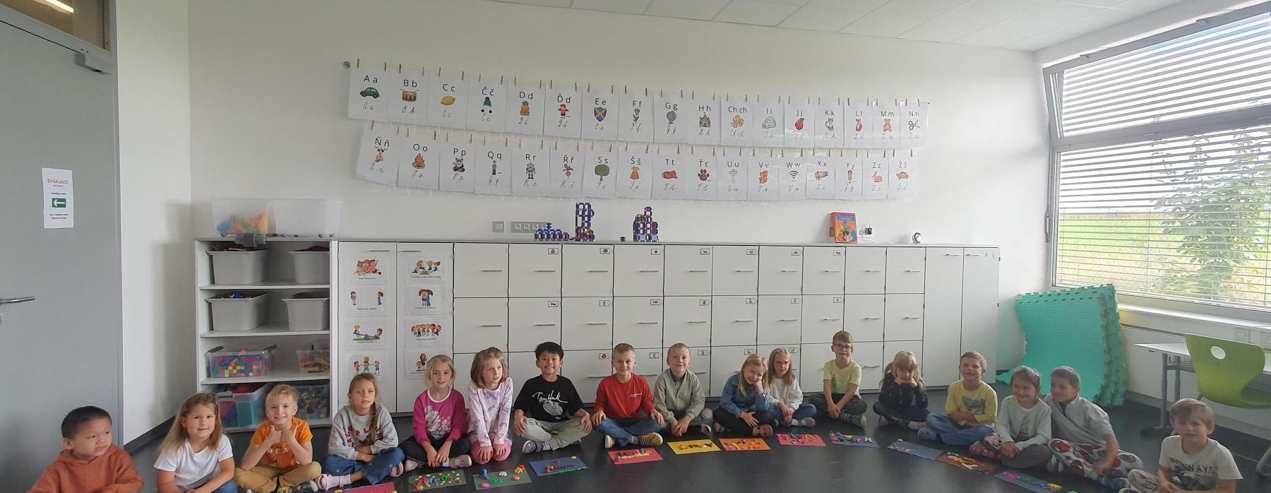 Modelínová jména – kreativní chvíle v 1. B