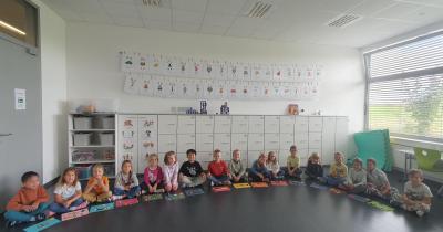 Modelínová jména – kreativní chvíle v 1. B