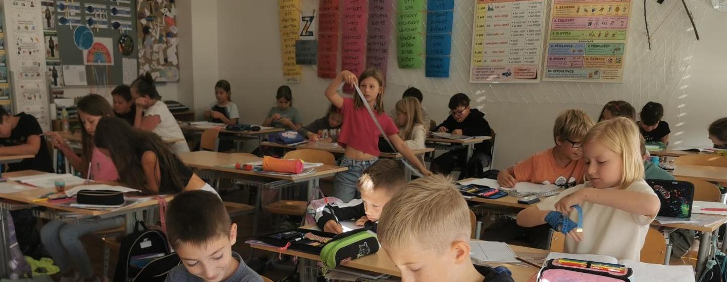 Zpátky ve škole!  4.A opět v akci