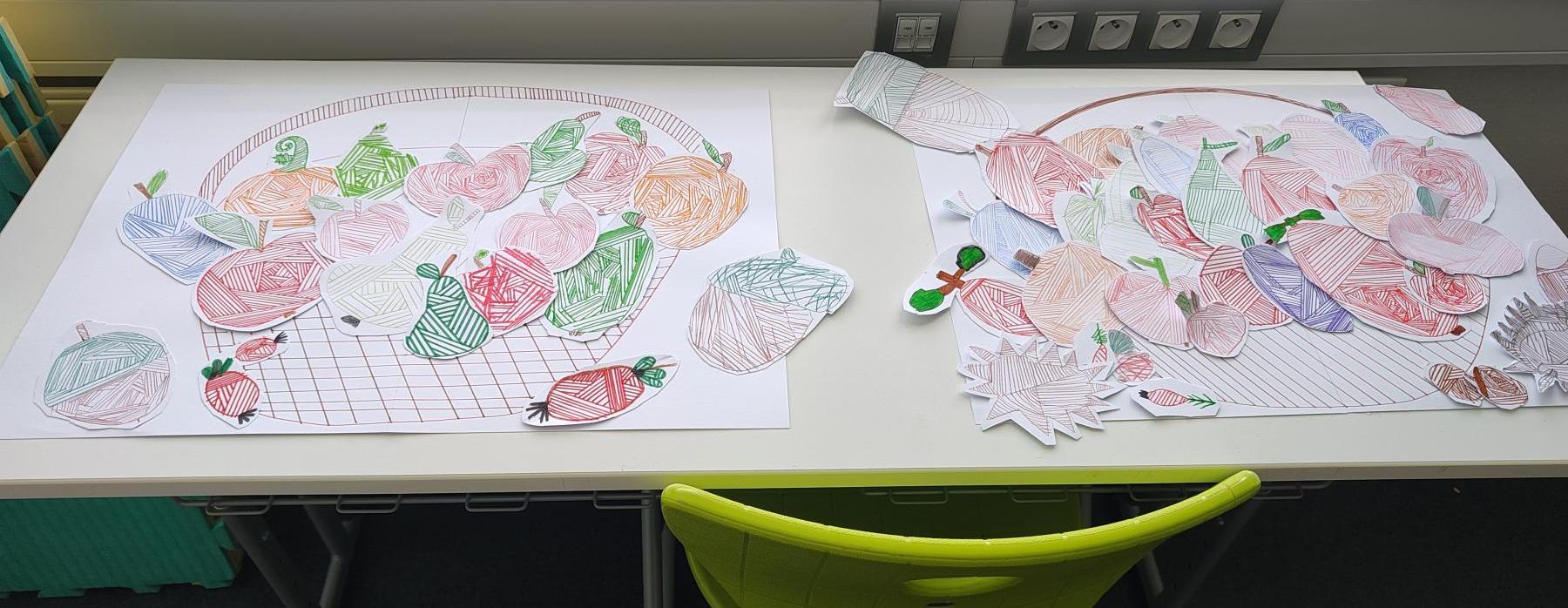 Kreativní podzimní sklizeň v naší třídě