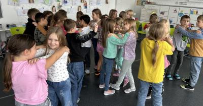 Náš první třídní blok a začátek Kiva programu (2.A)