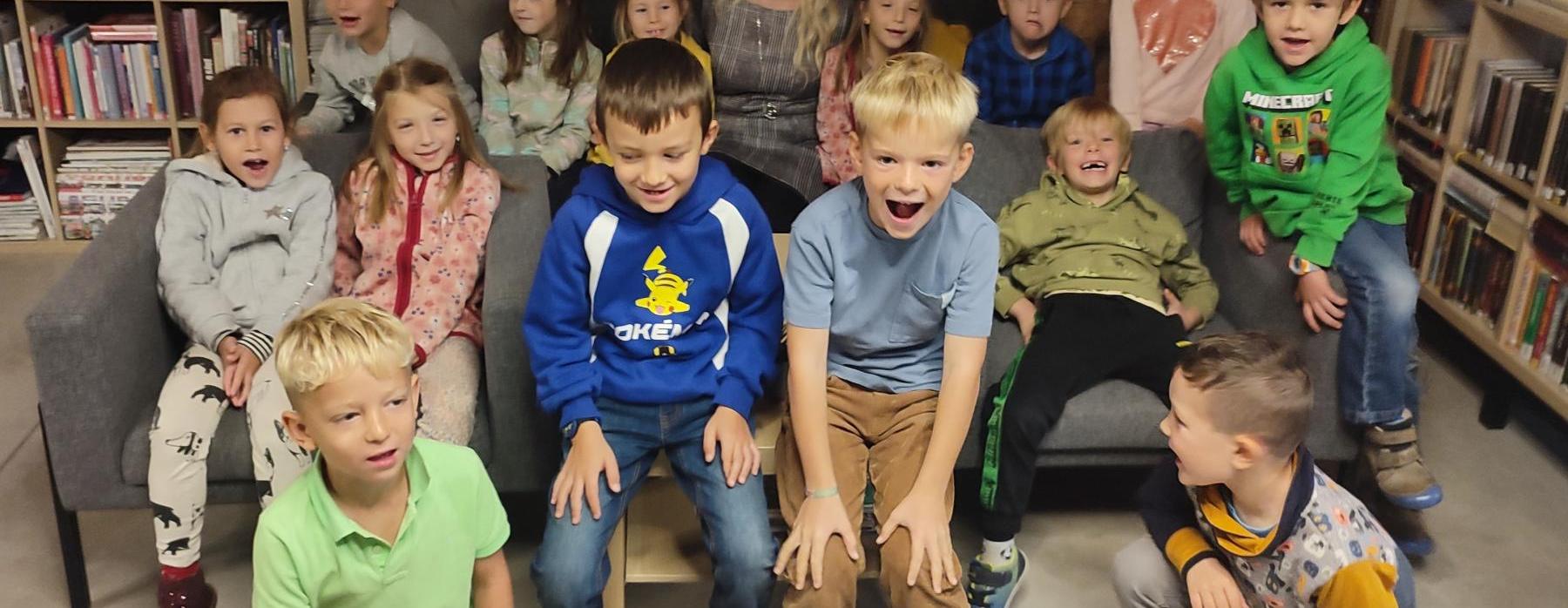 Naše první výprava do knihovny