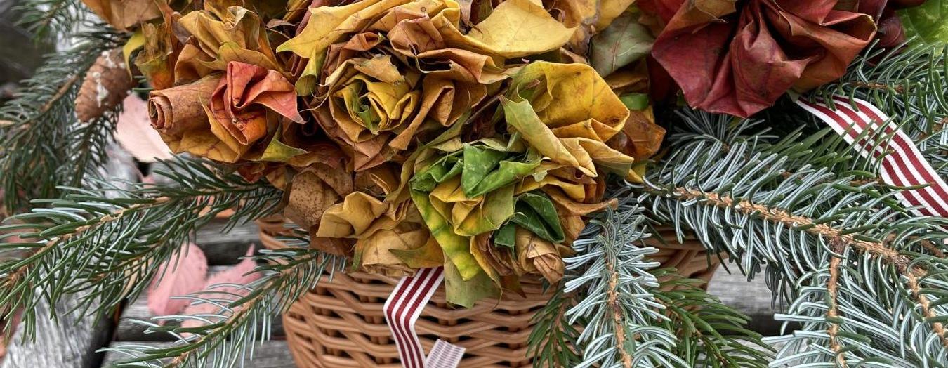 Člověk a práce - netradiční materiály v tvoření (6.B)