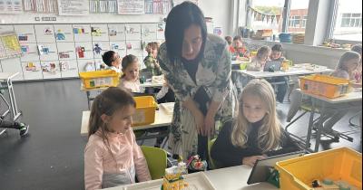 LEGO kolotoč – když se programování točí kolem radosti (2.A)