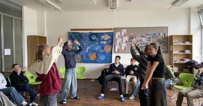 Zářijový třídní blok