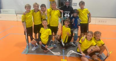 Florbalový úspěch – stříbro z okresního kola!