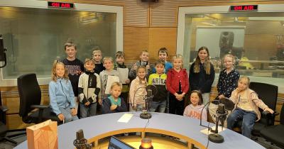 Návštěva Českého rozhlasu s třídou 3. C