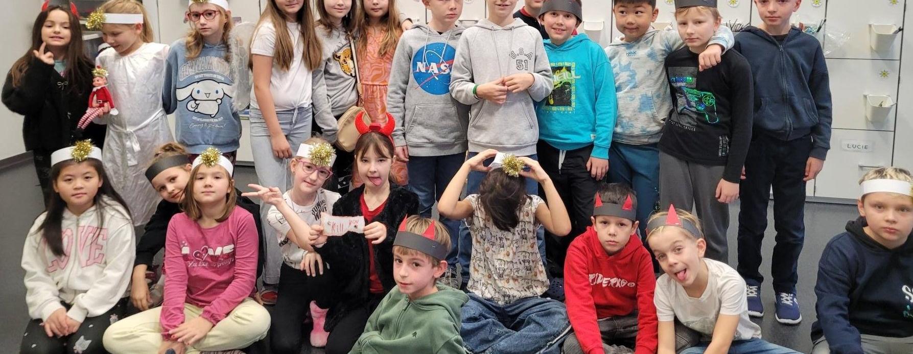 Do 3.A přišel Mikuláš