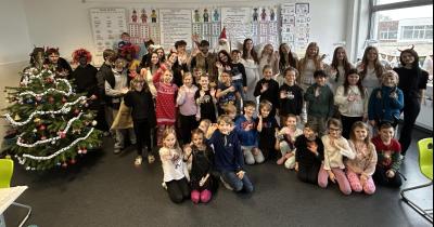 Mikuláš, andělé a čerti zavítali do 2.A