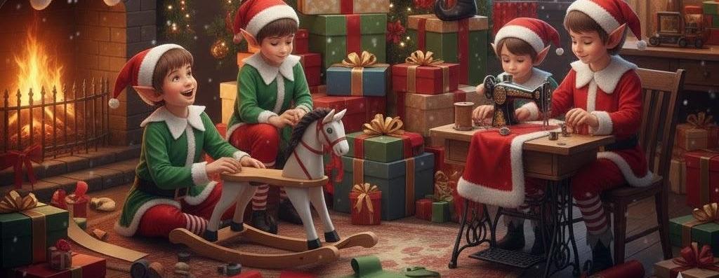 Z prvňáčků se stali skřítkové!