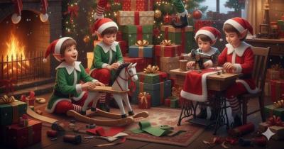 Z prvňáčků se stali skřítkové!