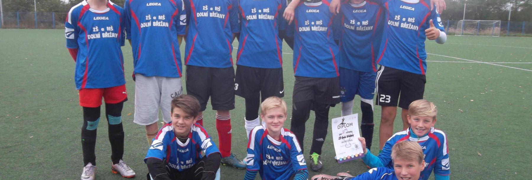 Hoši obsadili krásné 3. místo v minifotbale!