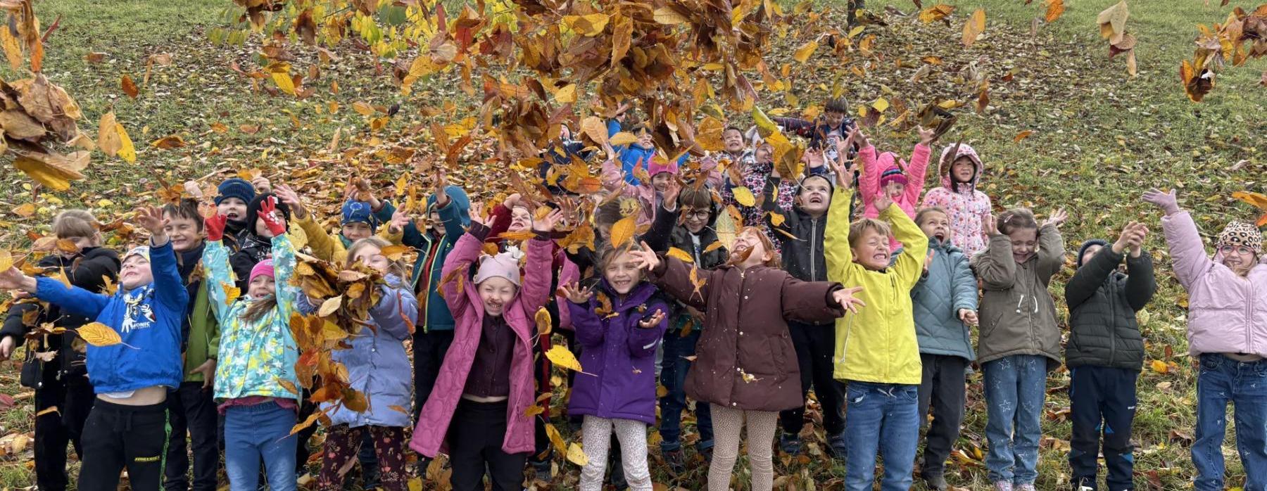 Podzimní tvoření ve školní družině