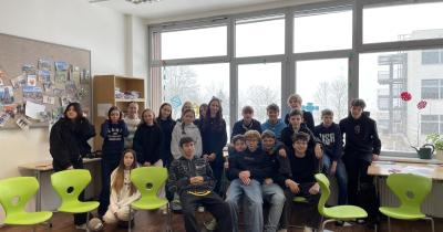 Třídní blok a rozdání vysvědčení