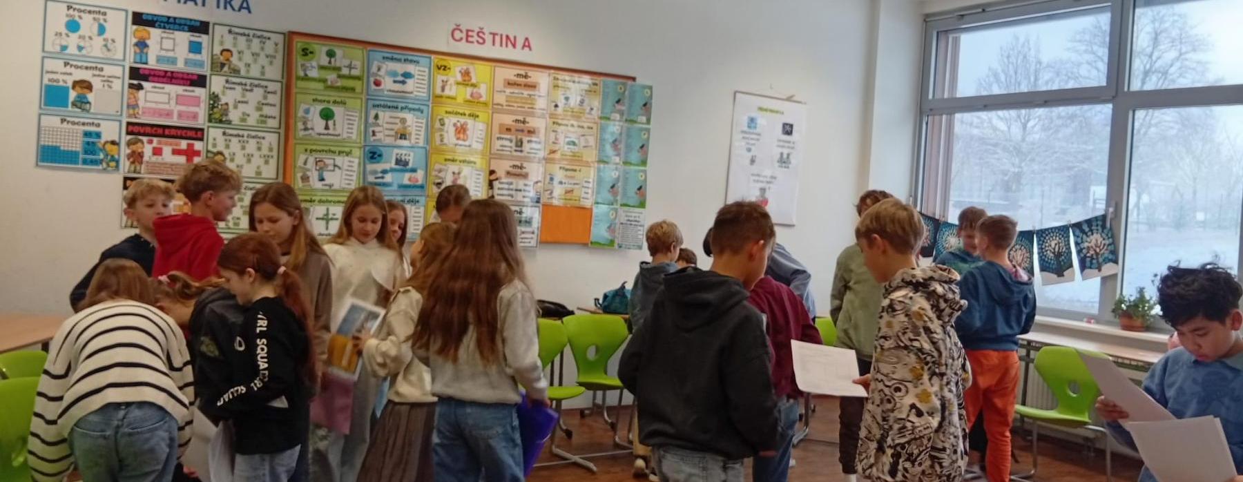 Poslední školní den 1. pololetí…