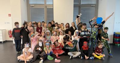 Dětský družinový karneval v 2.A a 2.B
