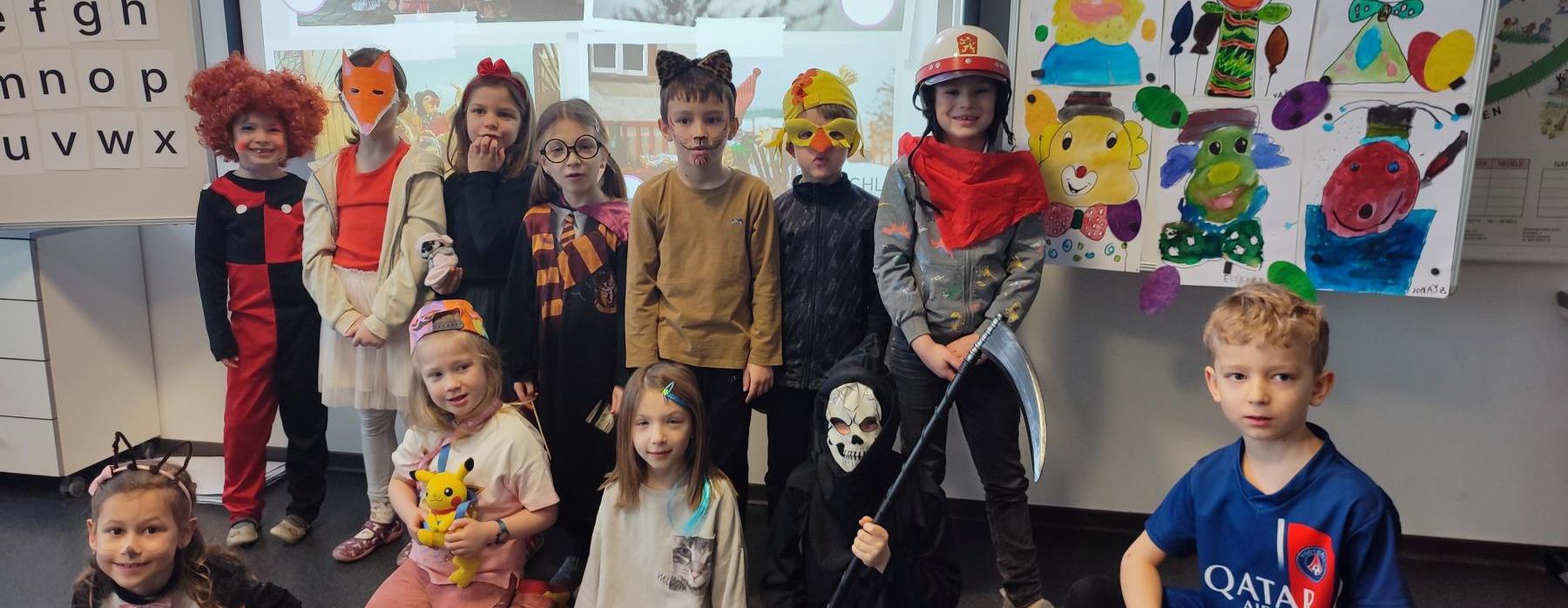 Masopustní veselí v 1.C