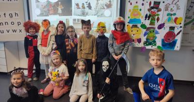 Masopustní veselí v 1.C