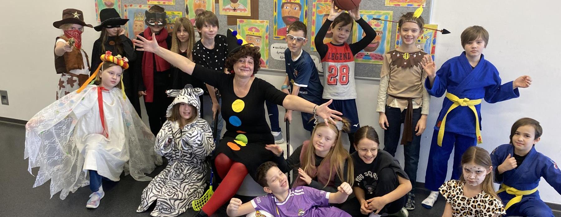 Masopustní úterý s rejem masek