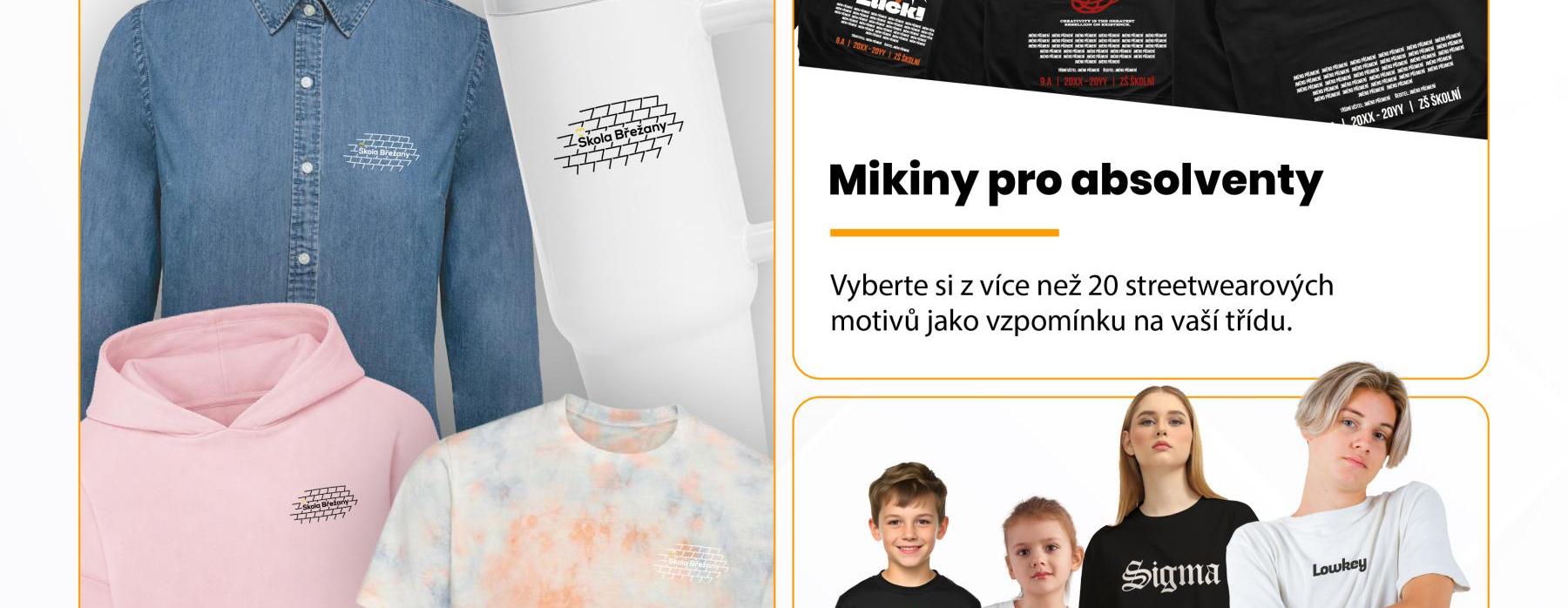 Doplněná nabídka a nové kategorie na školním e-shopu