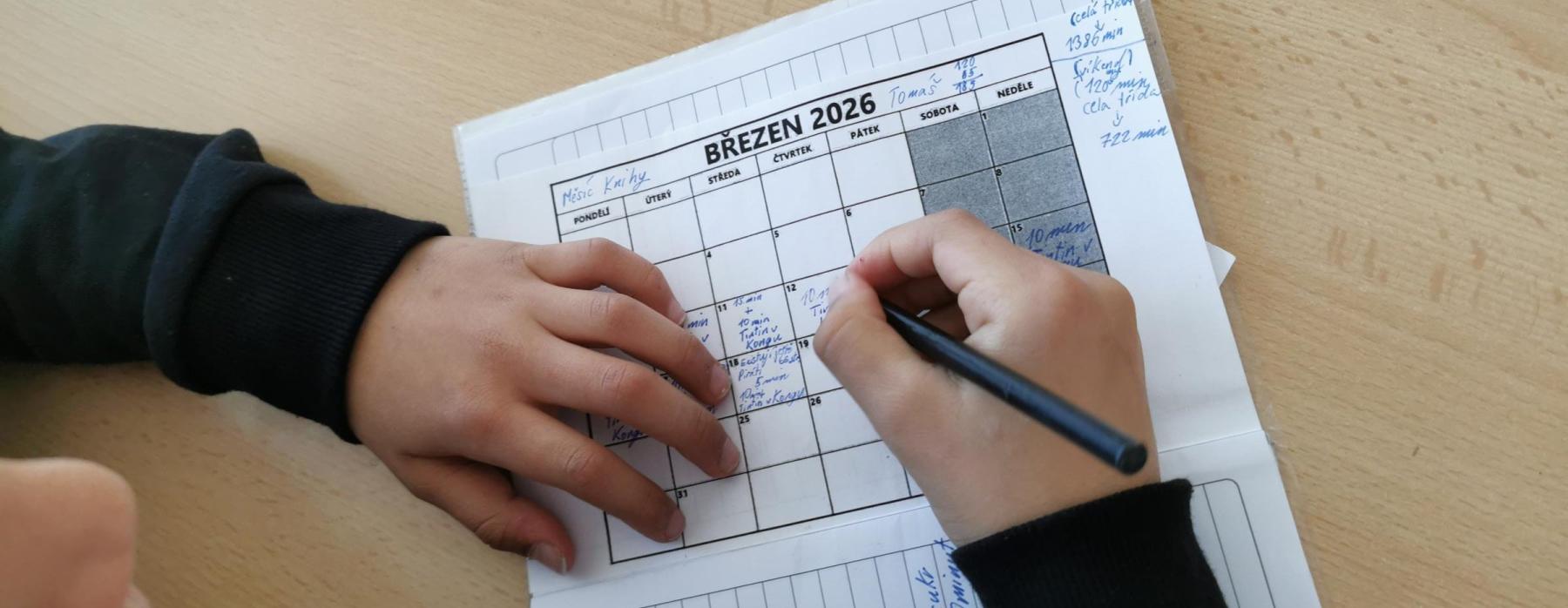 Březen je měsíc knih a ve 4.A čteme o sto šest!