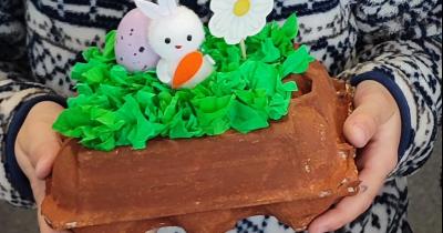 Velikonoční tvoření v 1. C