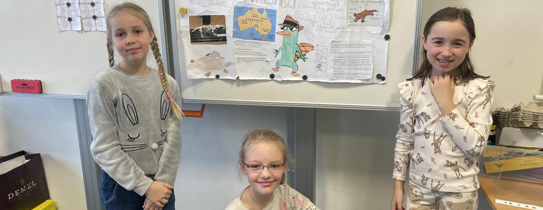 Malí badatelé v akci: třeťáci překvapili svými projekty (3. C)