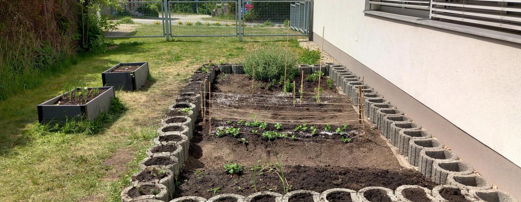 Projekt Stavba školní zahrádky