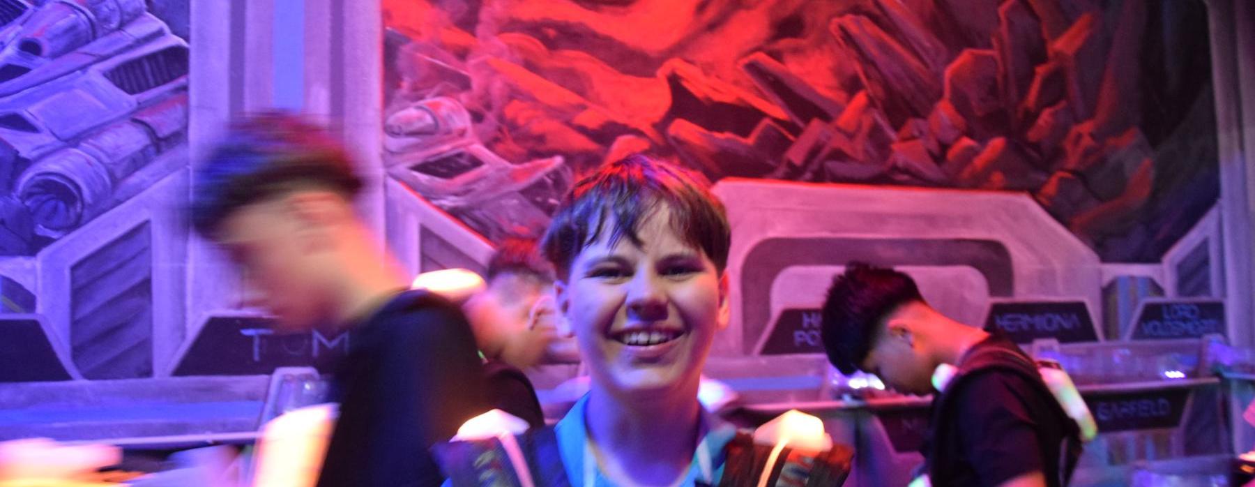 Finále sportovní ligy v laser game