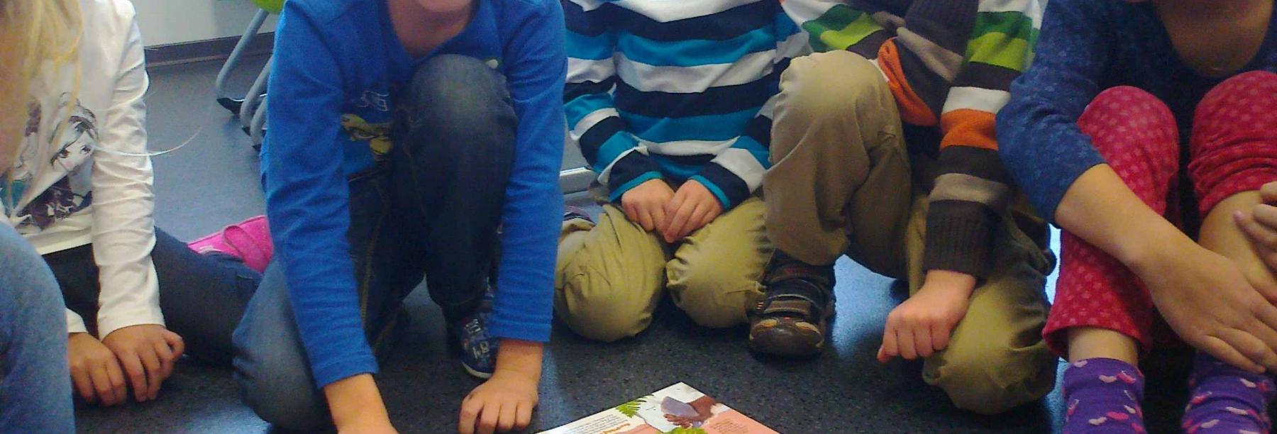 Čtenářské dílny v 1. C