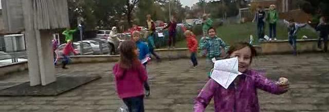 Pouštění draků (3. B)